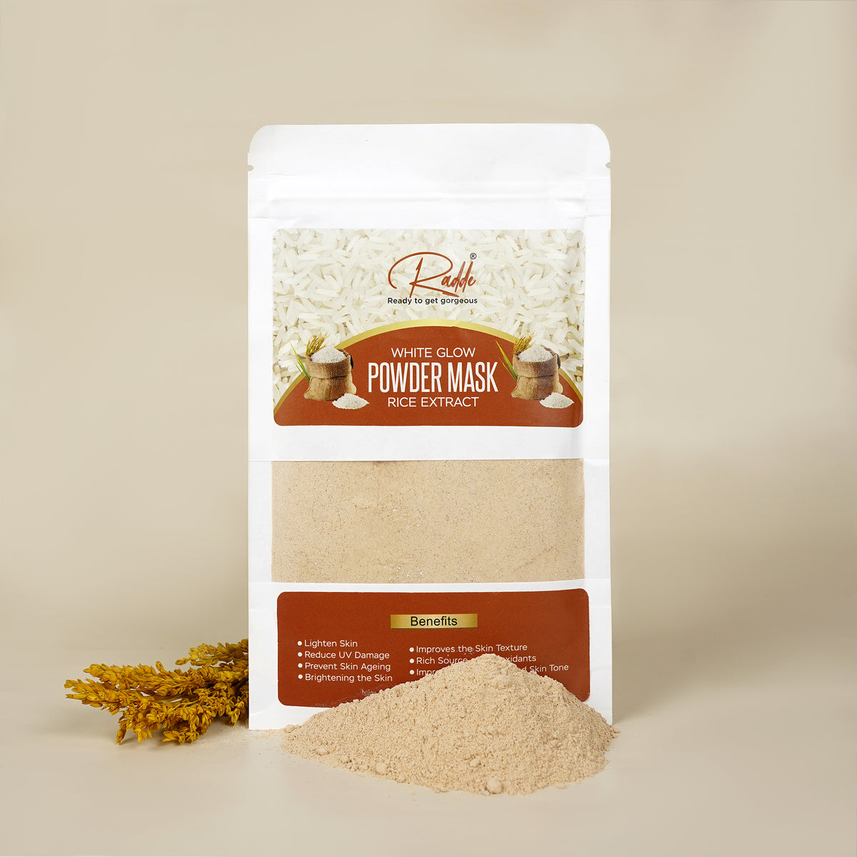 Rice Powder Face Mask – Radde Cosmetics